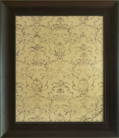 Dry Erase Message Board framed Brown Large Mocha Home Decor