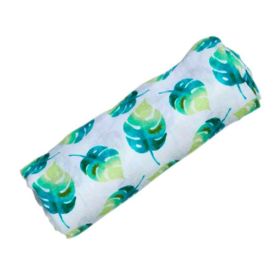 ORGANIC SWADDLE - LEAF