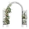 78*23*83.9 Arc Roof Double Layer Arch Courtyard Black