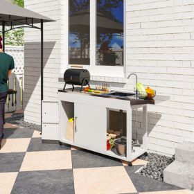 Outdoor Grill Table ( Amazon Shipping)(Prohibited by WalMart)