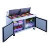 DSP60-24M-S2  Commercial Salad Prep table  Refrigerator made by stainless steel