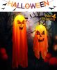 Halloween Decorations Outdoor Decor Hanging Lighted Glowing Ghost Witch Hat Halloween Decorations Indoor Outside Ornaments Clearance Halloween Party L