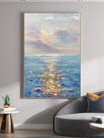 Modern Abstract Wall Art Canvas Painting Beach Surf Landscape Poster Art Prints Suitable For Living Room Home Decor (size: 100x150cm)