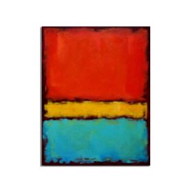 Top Selling Handmade Abstract Oil Painting  Wall Art Modern Minimalist Colorful Picture Canvas Home Decor For Living Room No Frame (size: 70x140cm)