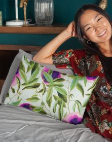 Bushes Rectangle Pillow (size: MEDIUM 20" X 14")