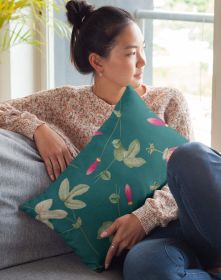 Orchids Rectangle Pillow (size: LARGE 25" X 18")