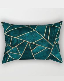 Abstract Stone Rectangle Pillow (size: LARGE 25" X 18")
